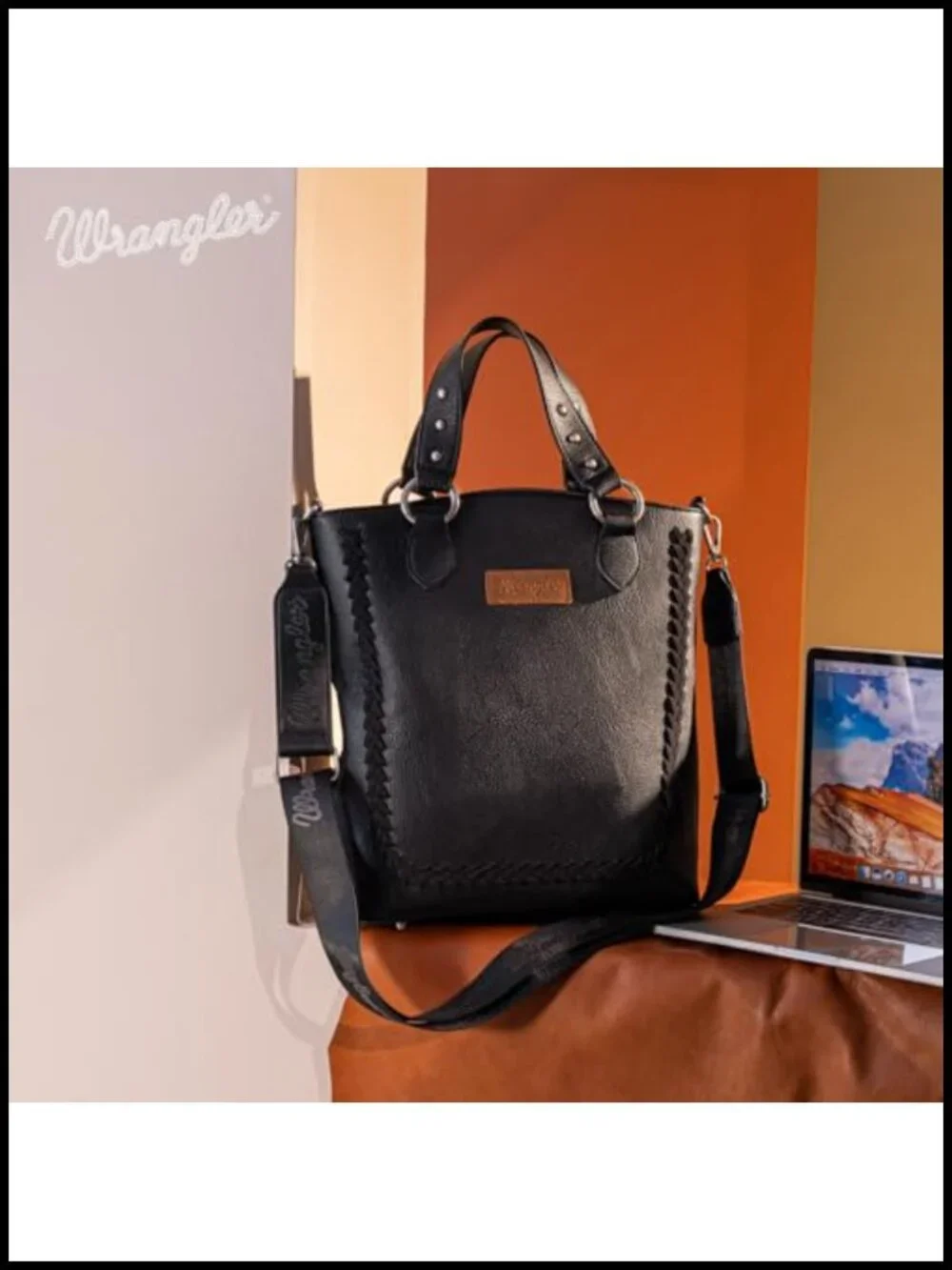 Wrangler Tote Bag for Women Large Crossbody Purses Western Designer Handbags